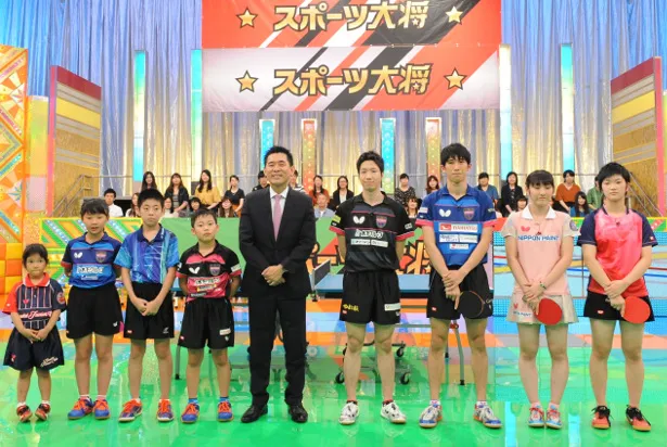 「ビートたけしのスポーツ大将」卓球対決で水谷隼選手が団体戦に挑戦！