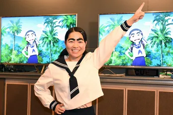 イモトアヤコが「タイムボカン 逆襲の三悪人」にゲスト出演！　『アフレコで鳥取なまりが…』