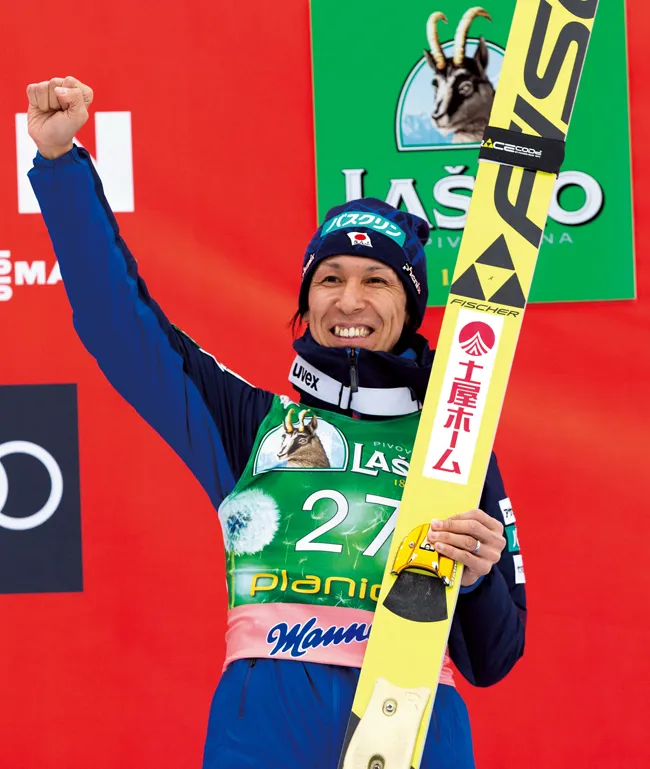 8度目の冬季五輪出場を果たしたスキージャンプ・葛西紀明