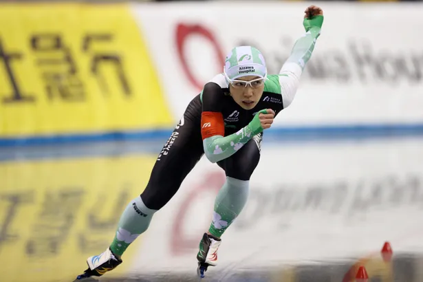 【写真を見る】金メダルが期待される小平奈緒選手