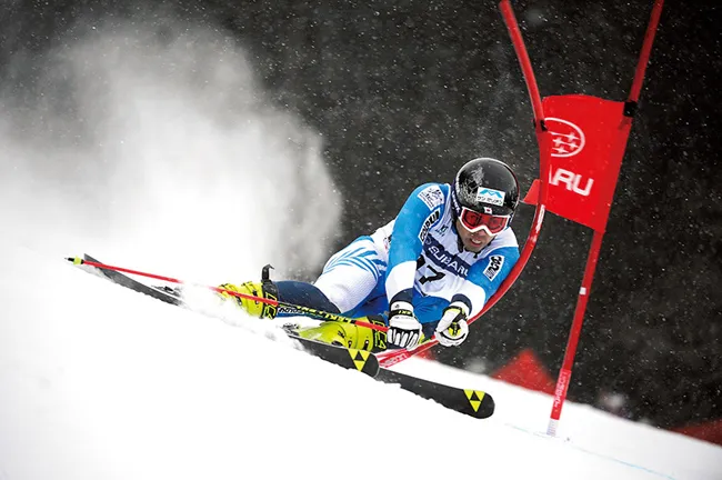 スキーアルペンの石井智也は怪我に悩まされながらも五輪の切符を手にした