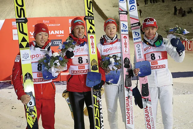 スキージャンプ日本代表、団体でのメダルへ勝機は今だ