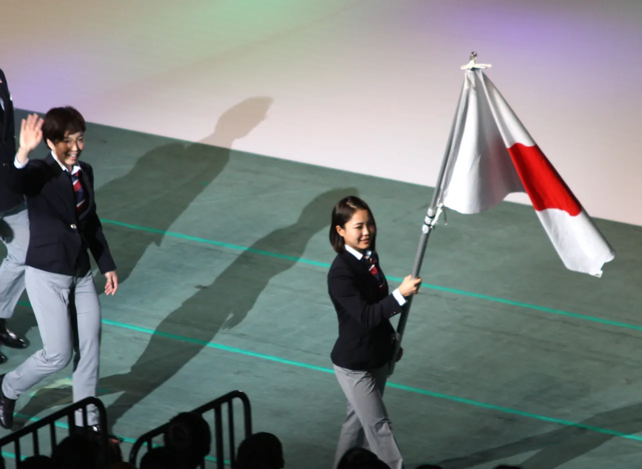 【写真を見る】日本選手団壮行会