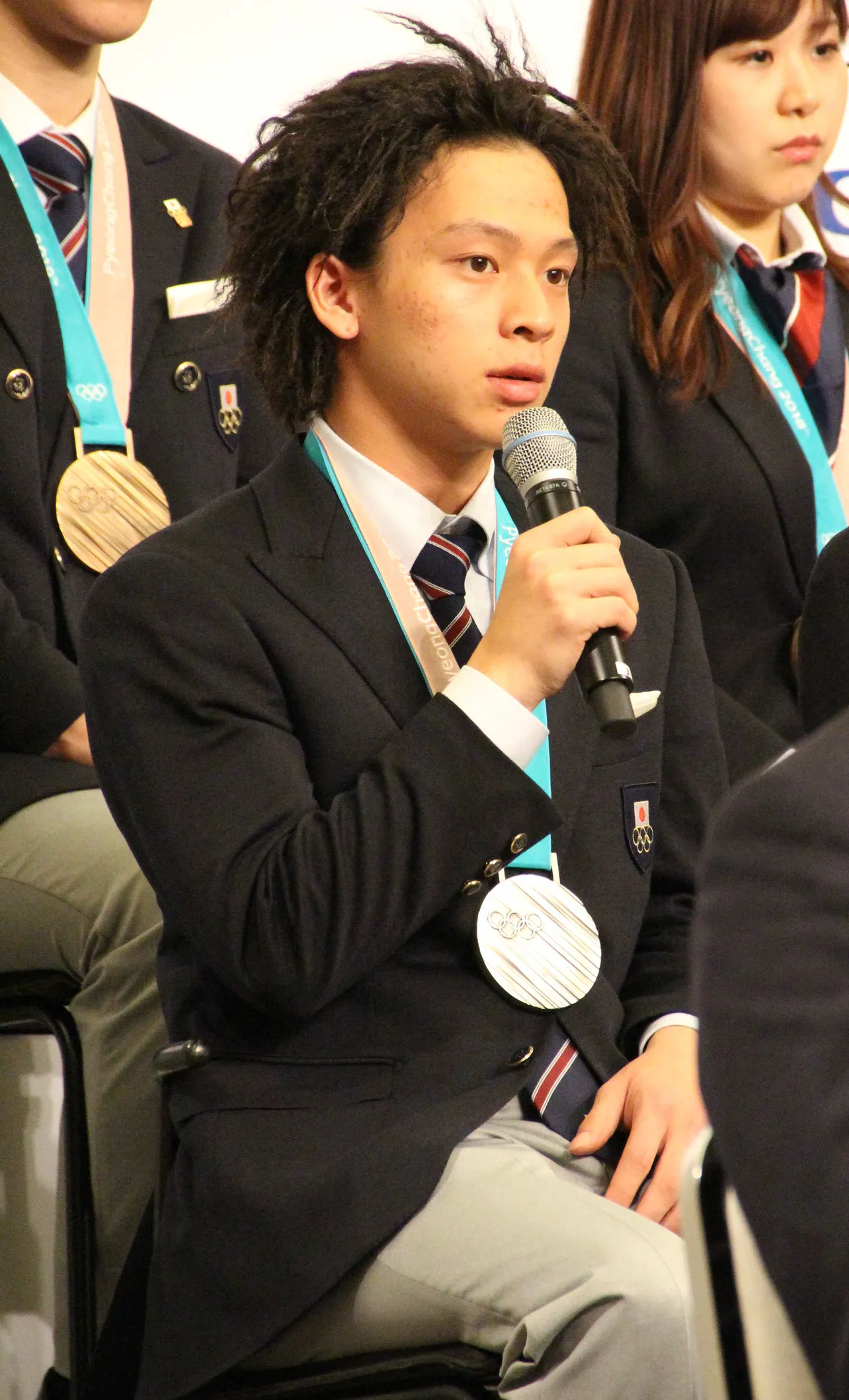 前日の会見で平野歩夢が「今回、銀メダルになったという事で、これからチャンスが、まだまだあるんだと思っている」とコメント