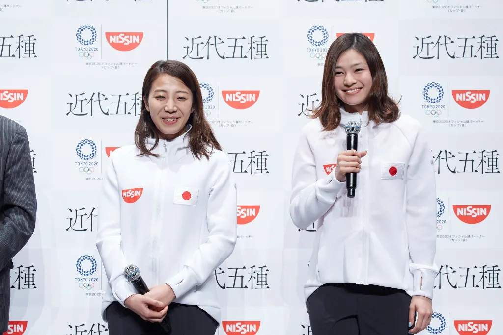 東京五輪での活躍が期待される黒須成美選手(左)と才藤歩夢選手(右)