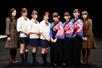 乃木坂メンバーが転校生に! 書道パフォーマンスで真剣勝負