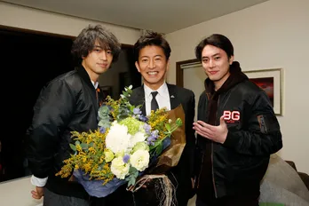 「BG」木村拓哉「これが終わりじゃなくて、句読点の“読点(、)”だといいな」クランクアップに斎藤工&間宮祥太朗サプライズ登場