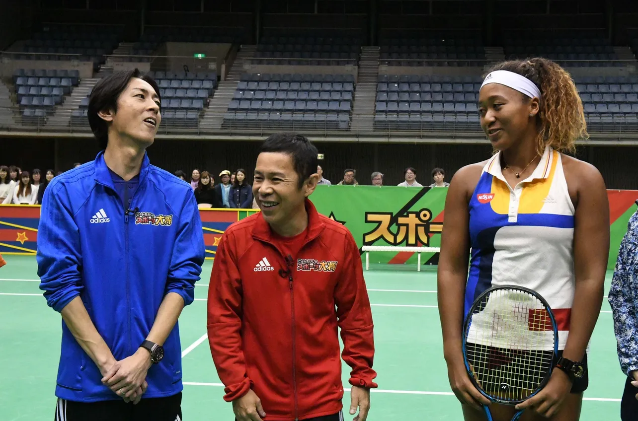 「テニス対決」に、史上11人目のツアー優勝を果たした大坂なおみ選手が参戦