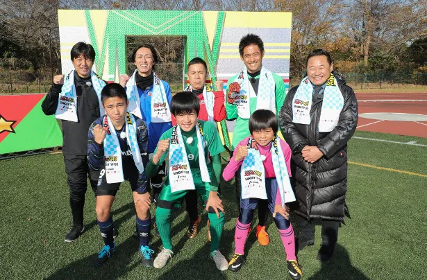 名波浩、川口能活が天才サッカー少年3人とガチンコPK対決！