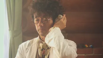 “折り紙博士”滝藤賢一、秘密の過去が詰まった巻き貝に挑戦!