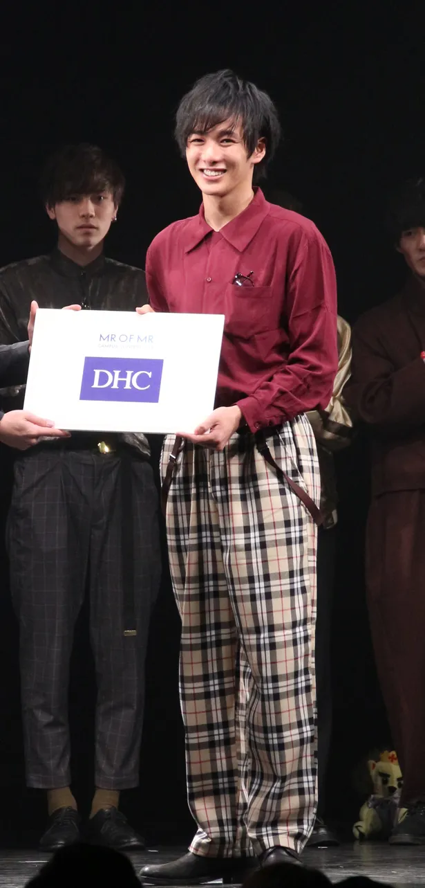 DHC賞：水澤崚さん(桜美林大学)