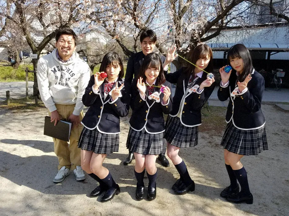 SKE48メンバーが“ヨーヨーアイドル”の座を目指し、平成ノブシコブシと共に愛知・岩倉市を訪問
