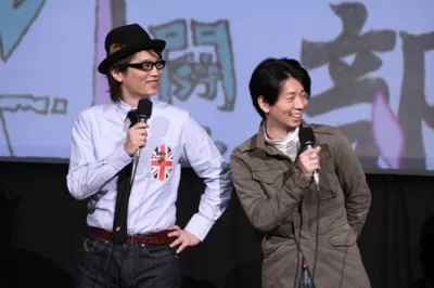 【写真】自身が演じる役柄についてコメントした浅沼晋太郎と木村良平（写真左から）