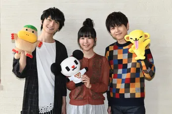 茅野愛衣、梶裕貴、島崎信長の“ゴーちゃん。座談会”「老若男女皆さんに楽しんでいただける作品」