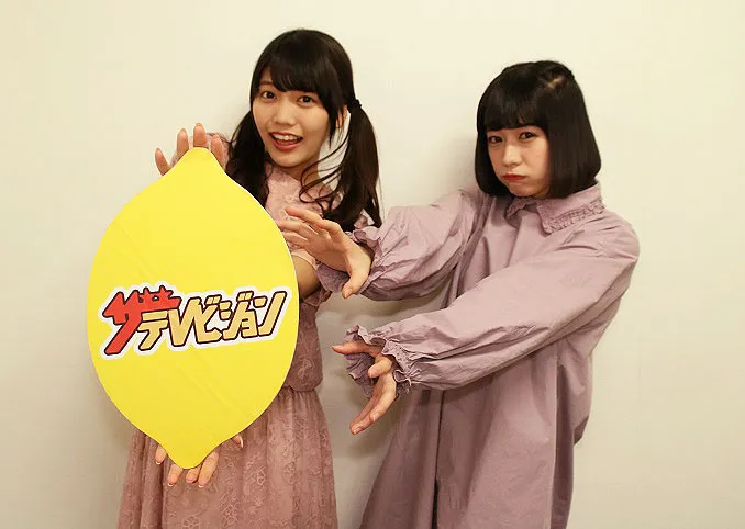 松下玲緒菜と深瀬美桜(写真左から)が、目標だった日本武道館公演について語る