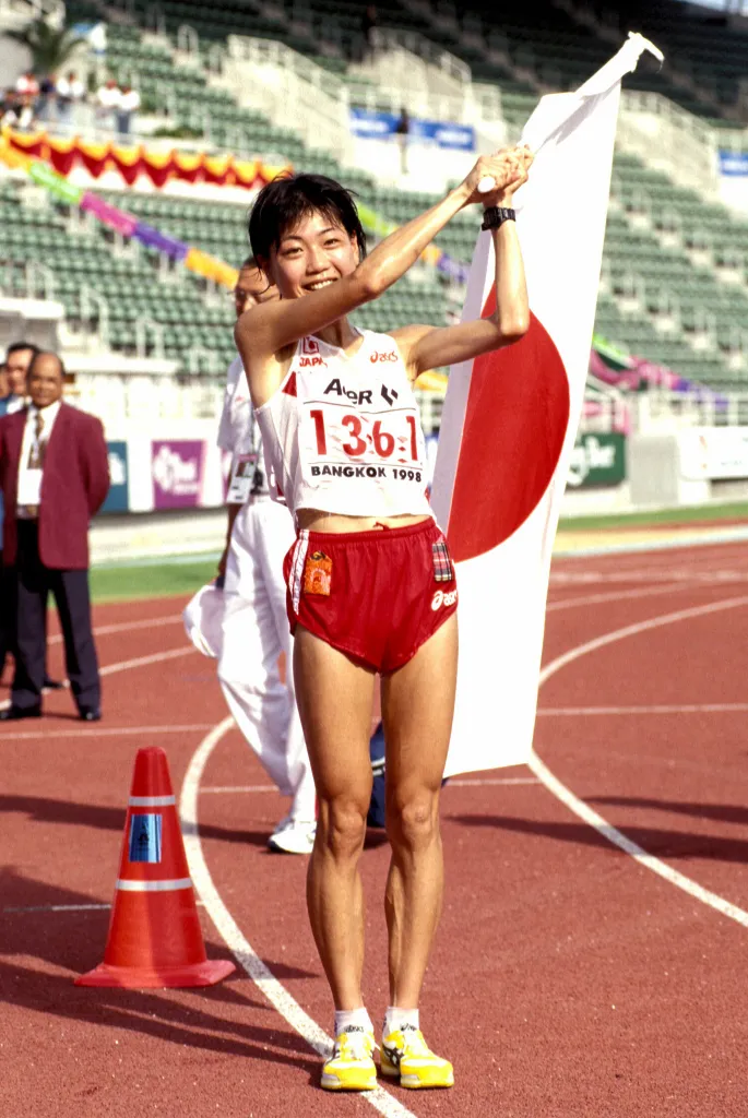 シドニーオリンピック女子マラソンで金メダルを獲得した高橋