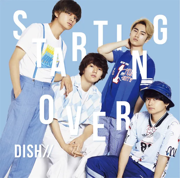 DISH//の12枚目シングル「Starting Over」初回限定盤Aのジャケット写真