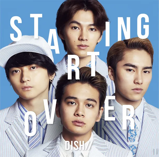 DISH//の12枚目シングル「Starting Over」初回限定盤Bのジャケット写真