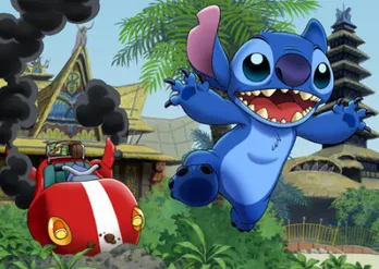 夢のコラボ実現!!　スティッチが東京ディズニーランドで大暴れ！