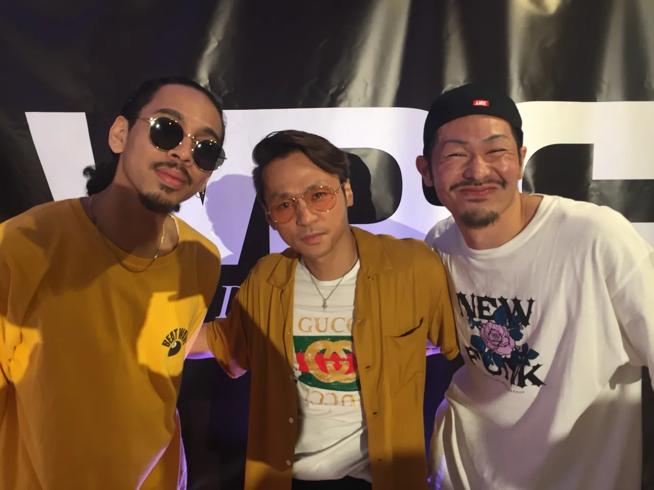 ジャッジを務めた3人。SETO(BE BOP CREW)/EDDY(CRUSH)/IKKI(北中南)