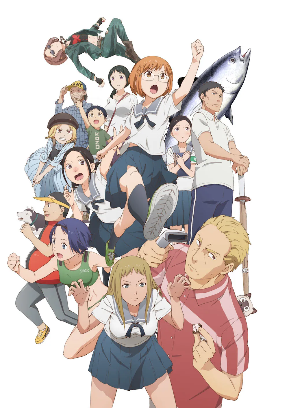 7月6日(金)スタートのアニメ「ちおちゃんの通学路」の追加キャストが発表された