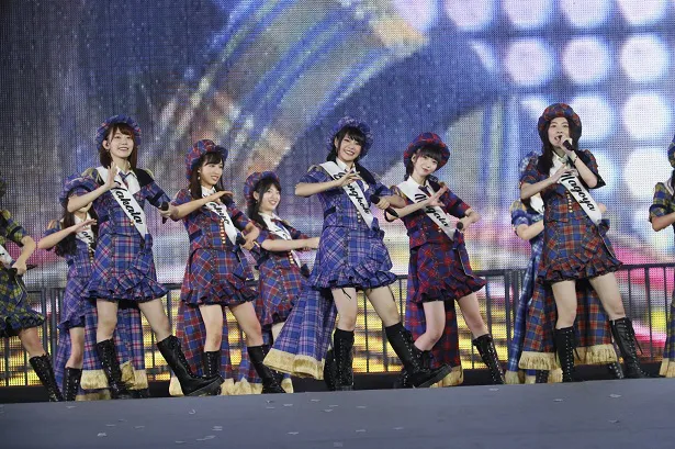 「AKB48 53rdシングル  世界選抜総選挙」開票イベントの前に、AKB48グループコンサートが行われた。