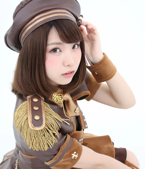 表情の多彩さは、さすがコスプレイヤー！