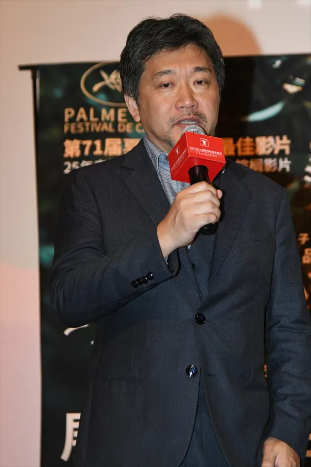 上海国際映画祭に登場した是枝裕和監督
