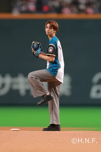 飯島寛騎、ノーバン投球(?)に安堵「暴投にはなっていないはず、です(笑)」