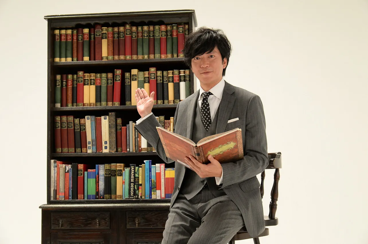 田辺誠一が図書館の館長として、さまざまなプロポーズのエピソードを朗読