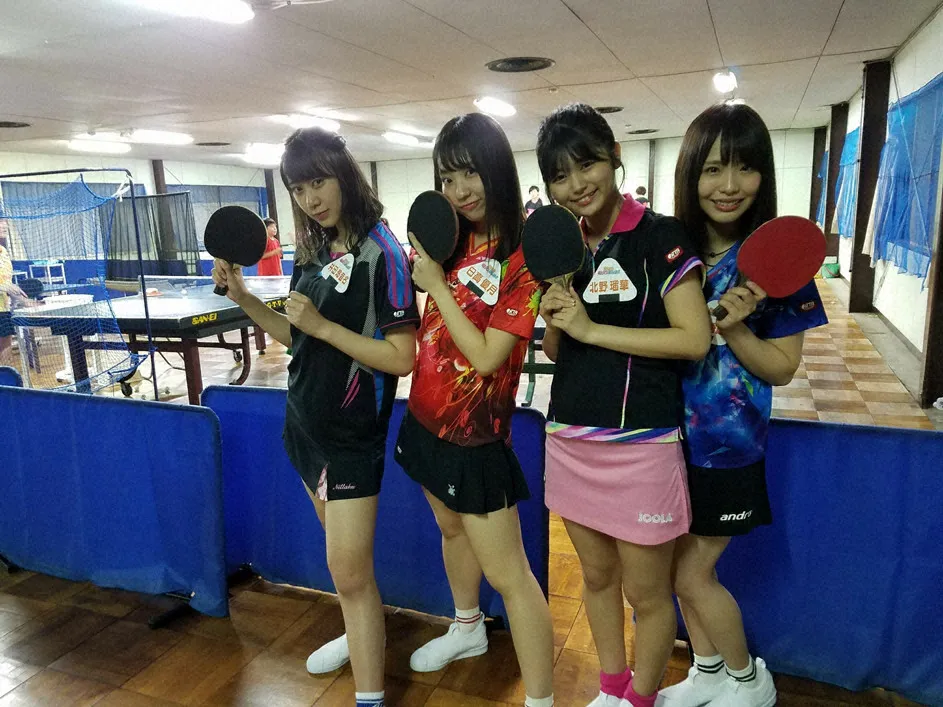 SKE48が地元・愛知の天才卓球少女に挑む