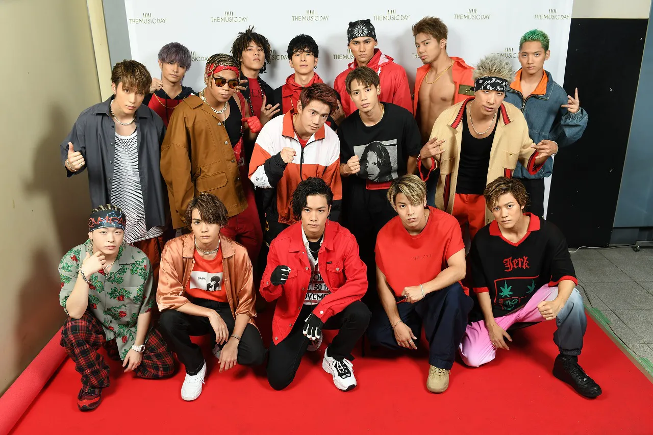 「THE MUSIC DAY 2018ー」 裏配信に登場したTHE RAMPAGE from EXILE TRIBE
