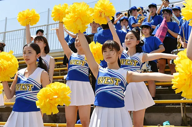 画像・写真 「チア☆ダン」本日OA…土屋太鳳ら若手女優が熱演！猛暑の中