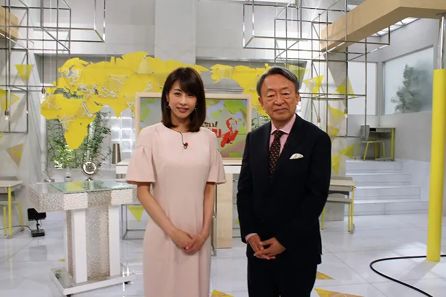 加藤綾子は収録を無事終え、ホッとした表情