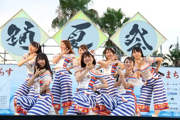 静岡・焼津で行われた「第18回踊夏祭」にSKE48が登場した
