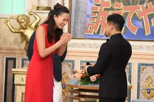 高橋ユウ、K-1ファイターの彼氏からの公開プロポーズに号泣！