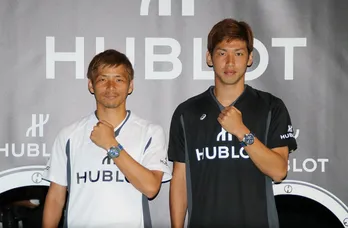 乾貴士&大迫勇也が、子供相手にもハンパない足技を披露