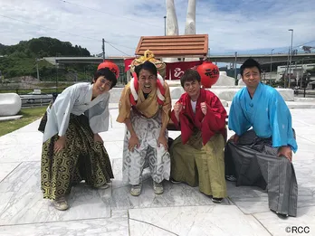 アンガールズ&よゐこが広島で絶品ピザ作りに挑戦!