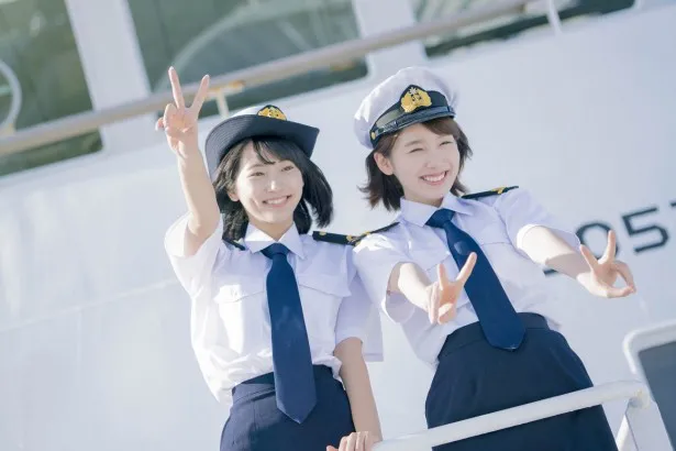 三等航海士となった真鈴(飯豊まりえ)と、三等機関士となった燕(武田玲奈)の奮闘を描く新ドラマ「マジで航海してます。～Second Season～」