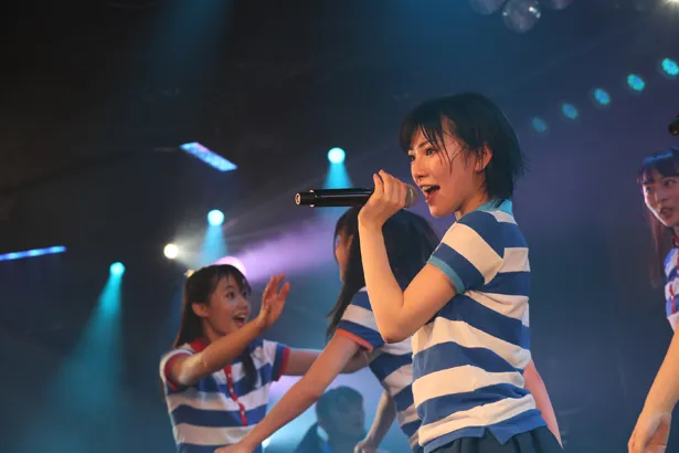 STU48が東京・秋葉原のAKB48劇場で出張公演を行った