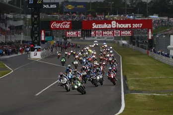 台風にも負けず…「鈴鹿8耐」がいよいよスタート!