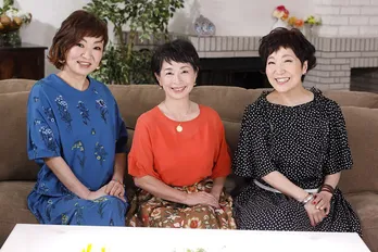 森山良子&清水ミチコが、ゲストの阿川佐和子と自由気ままに深夜トーク