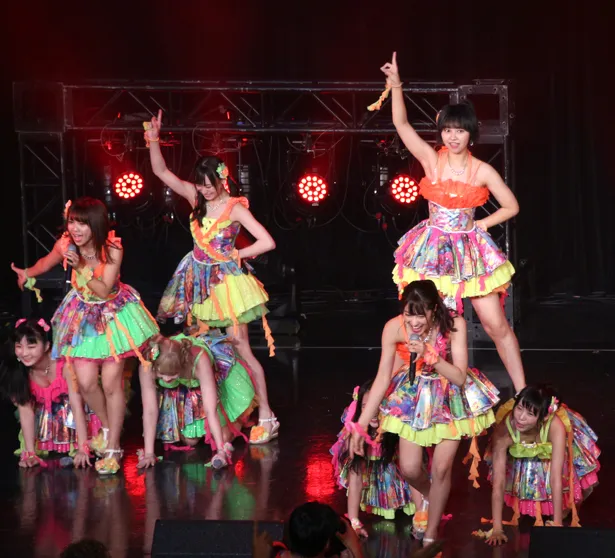 「TOKYO IDOL FESTIVAL 2018」2日目のHOT STAGEに出演したNMB48カトレア組