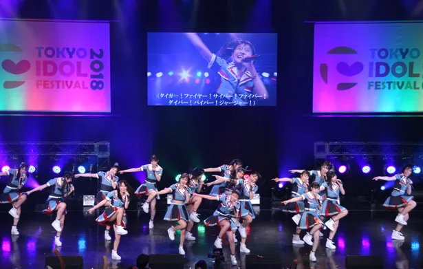 「TOKYO IDOL FESTIVAL 2018」メインステージの大トリを務めたHKT48