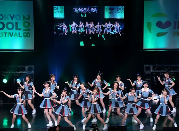 「TOKYO IDOL FESTIVAL 2018」メインステージの大トリを務めたHKT48