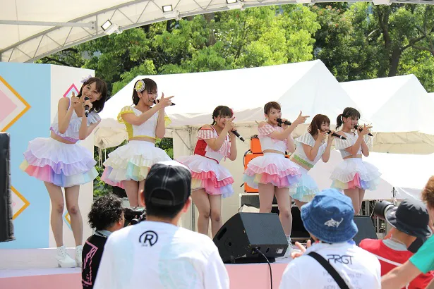 愛乙女☆DOLLが8月5日「TOKYO IDOL FESTIVAL 2018」のSMILE GARDENに登場。安藤笑は同グループとして最後のステージ出演となった