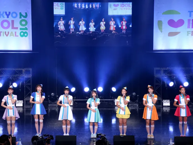 「TOKYO IDOL FESTIVAL 2018」8月5日のHOT STAGEに出演したPASSPO☆