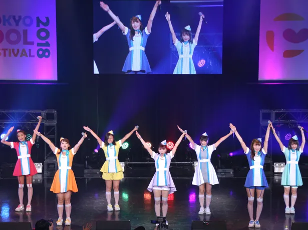 「TOKYO IDOL FESTIVAL 2018」8月5日のHOT STAGEに出演したPASSPO☆