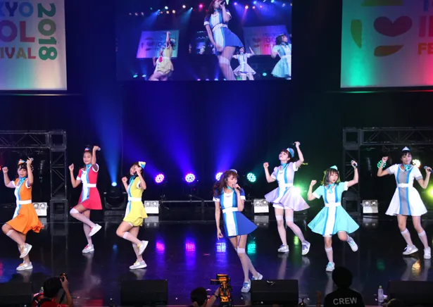 「TOKYO IDOL FESTIVAL 2018」8月5日のHOT STAGEに出演したPASSPO☆