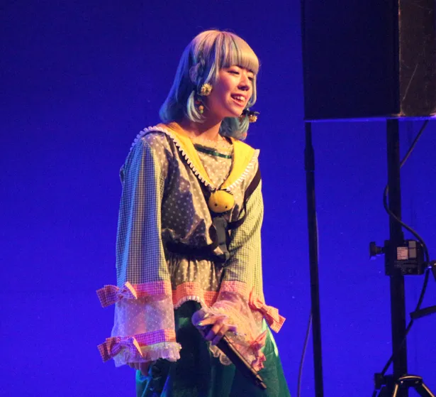 劇場版ゴキゲン帝国の白幡いちほ、先斗ぺろ、廿楽なぎ、紫乃ありすが8月5日、「TOKYO IDOL FESTIVAL 2018」のDOLL FACTORYに出演した